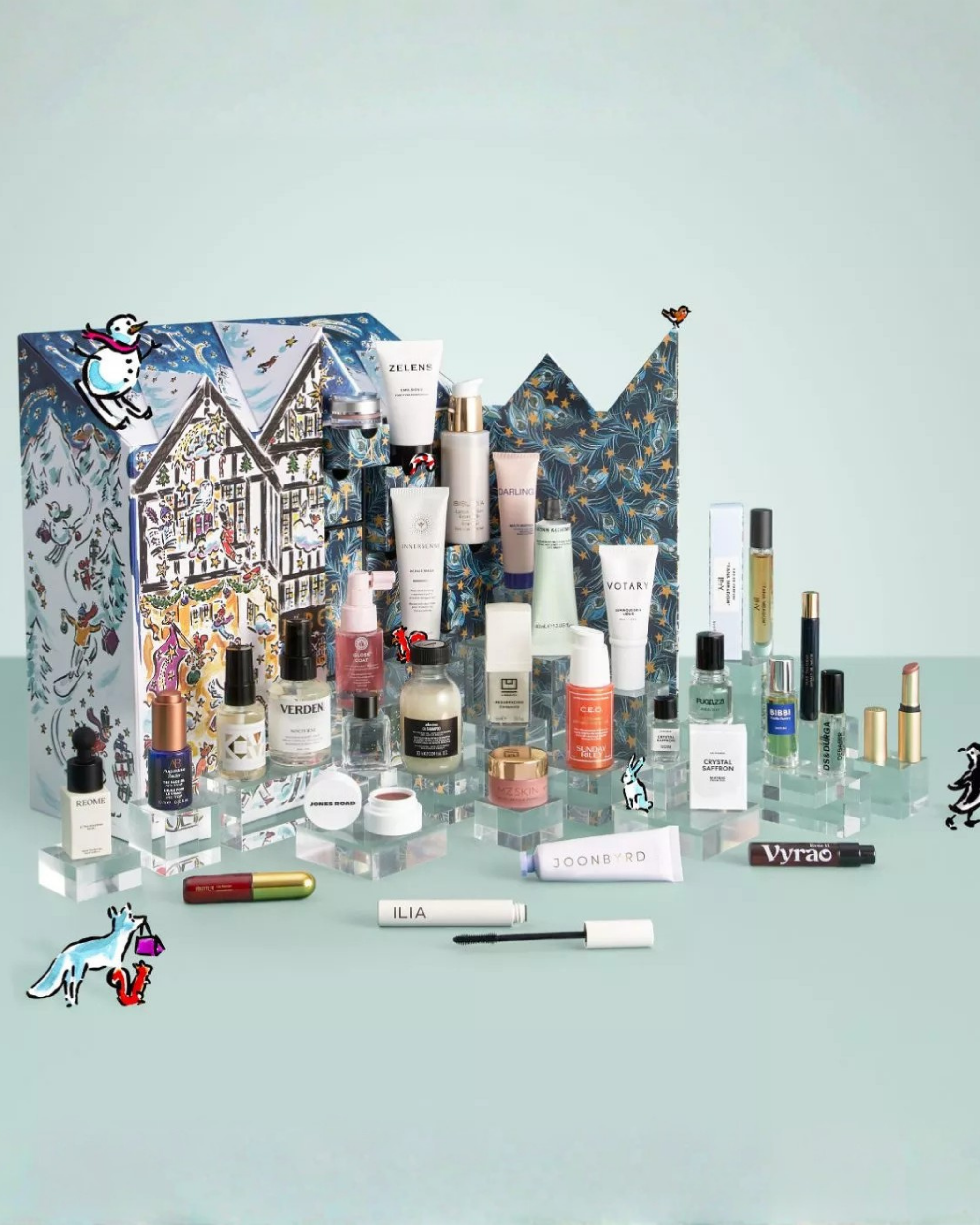 Адвент-календарь Liberty London Beauty 2026 с косметическими средствами