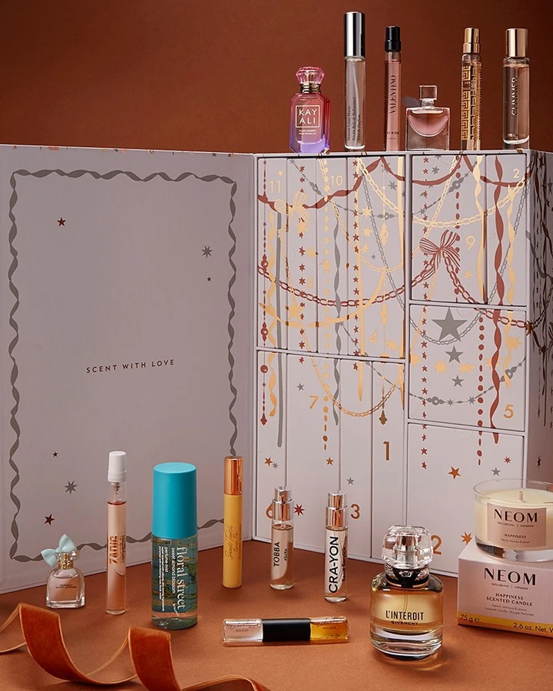 Адвент-календарь Boots 12 Days of Scent 2026: парфюмерные миниатюры и свечи